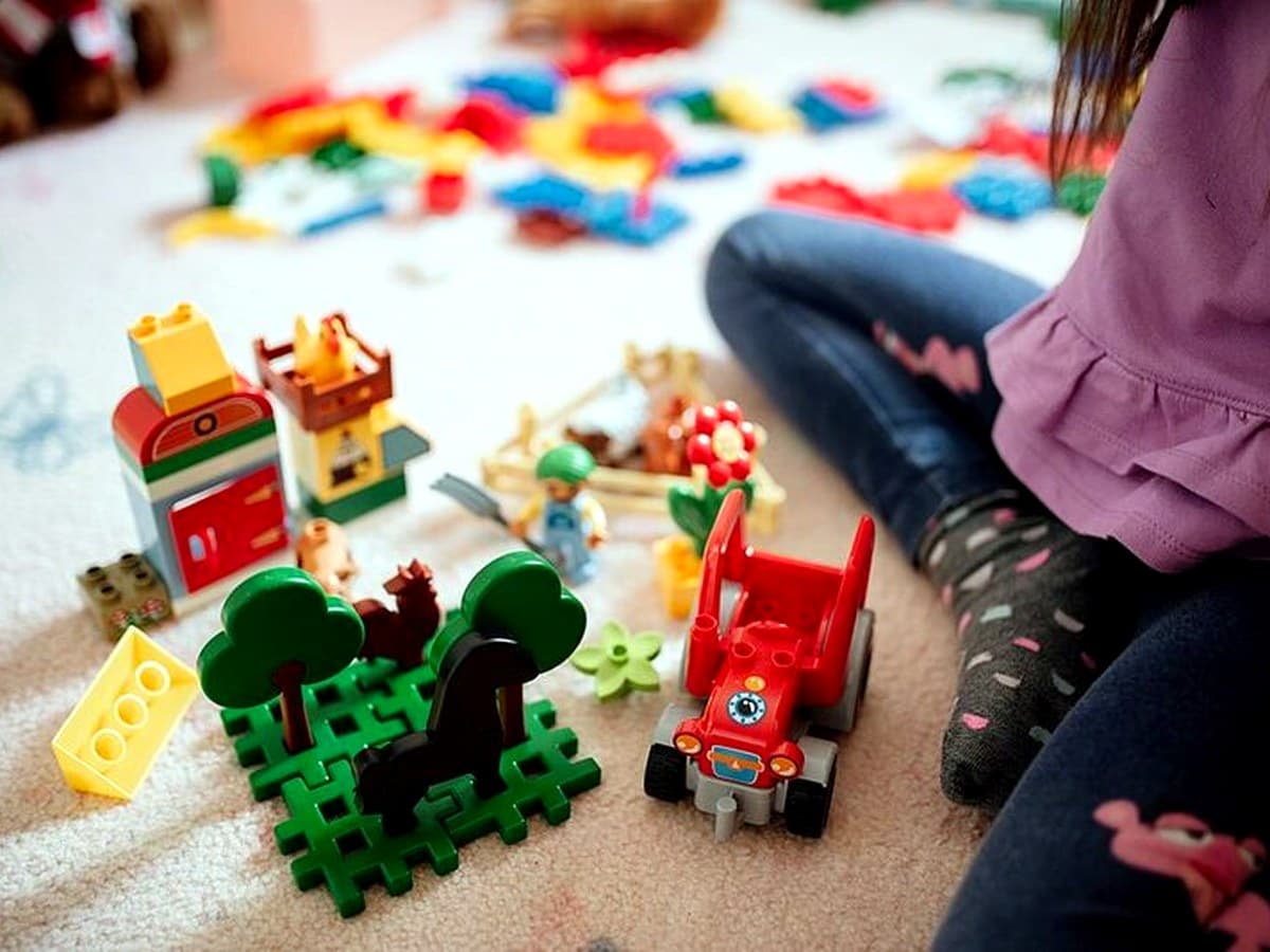 Wooden Building Blocks Set